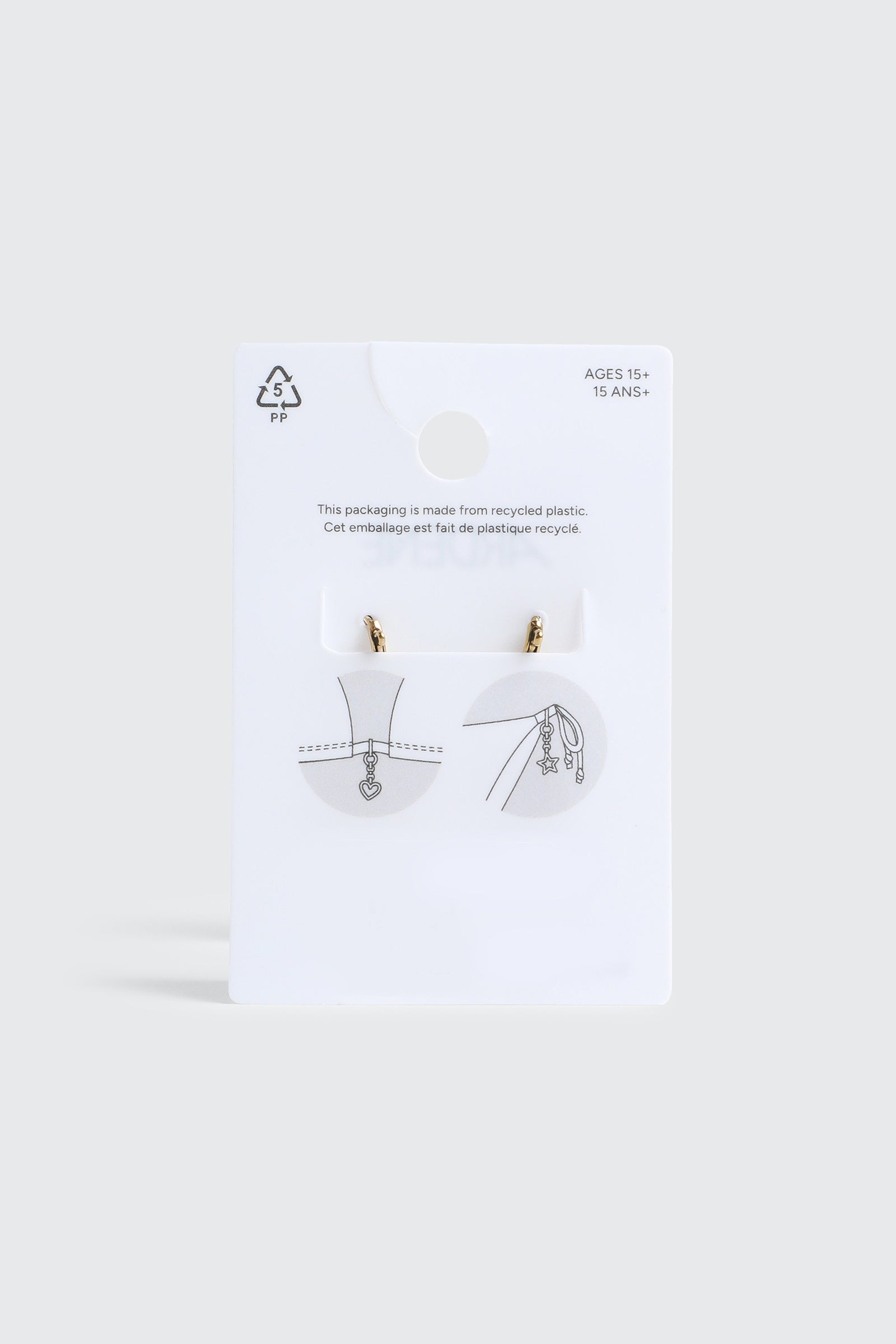 2-Pack Cherry & Heart Bikini Charms