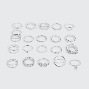 20-Pack Assorted Rings