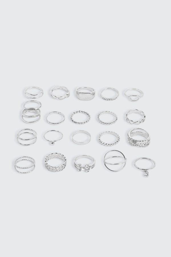 20-Pack Assorted Rings