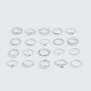 20-Pack Assorted Rings