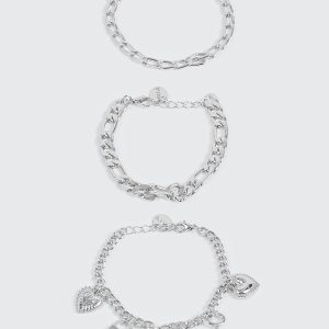 3 Pack Charm Bracelets