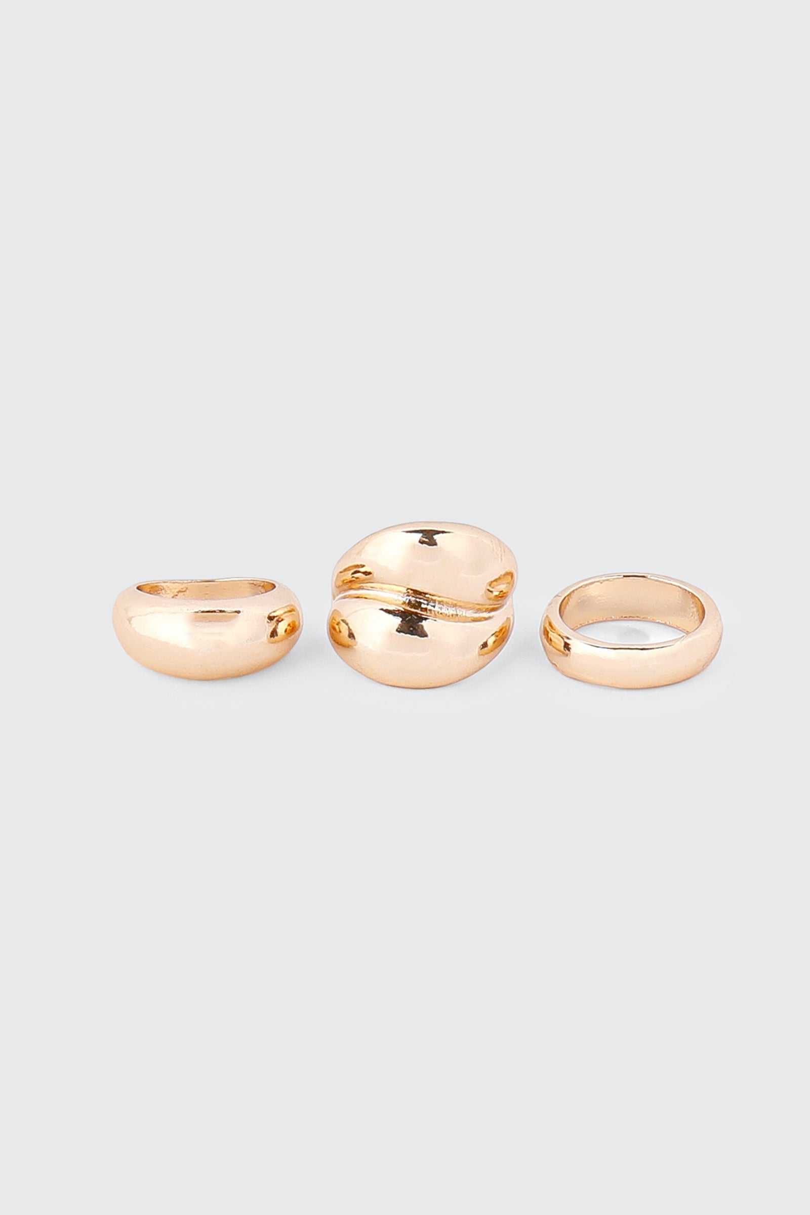 3-Pack Chunky Rings
