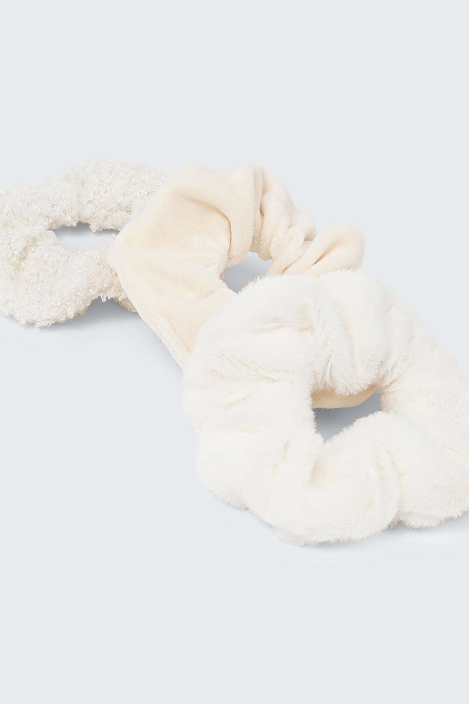 3-Pack Plush Scrunchies
