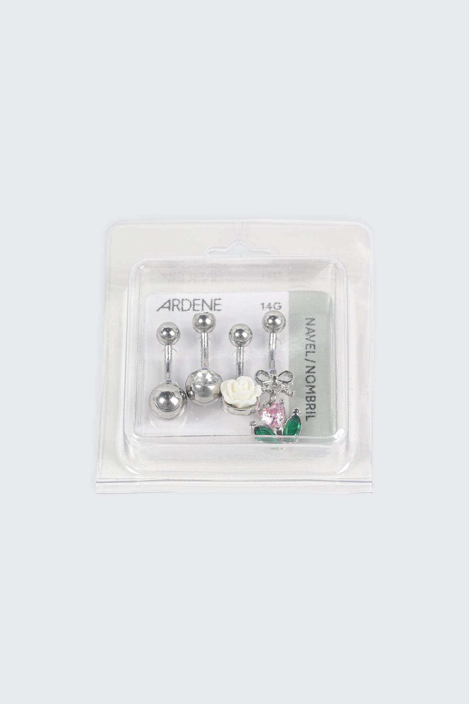 4-Pack Navel Piercings