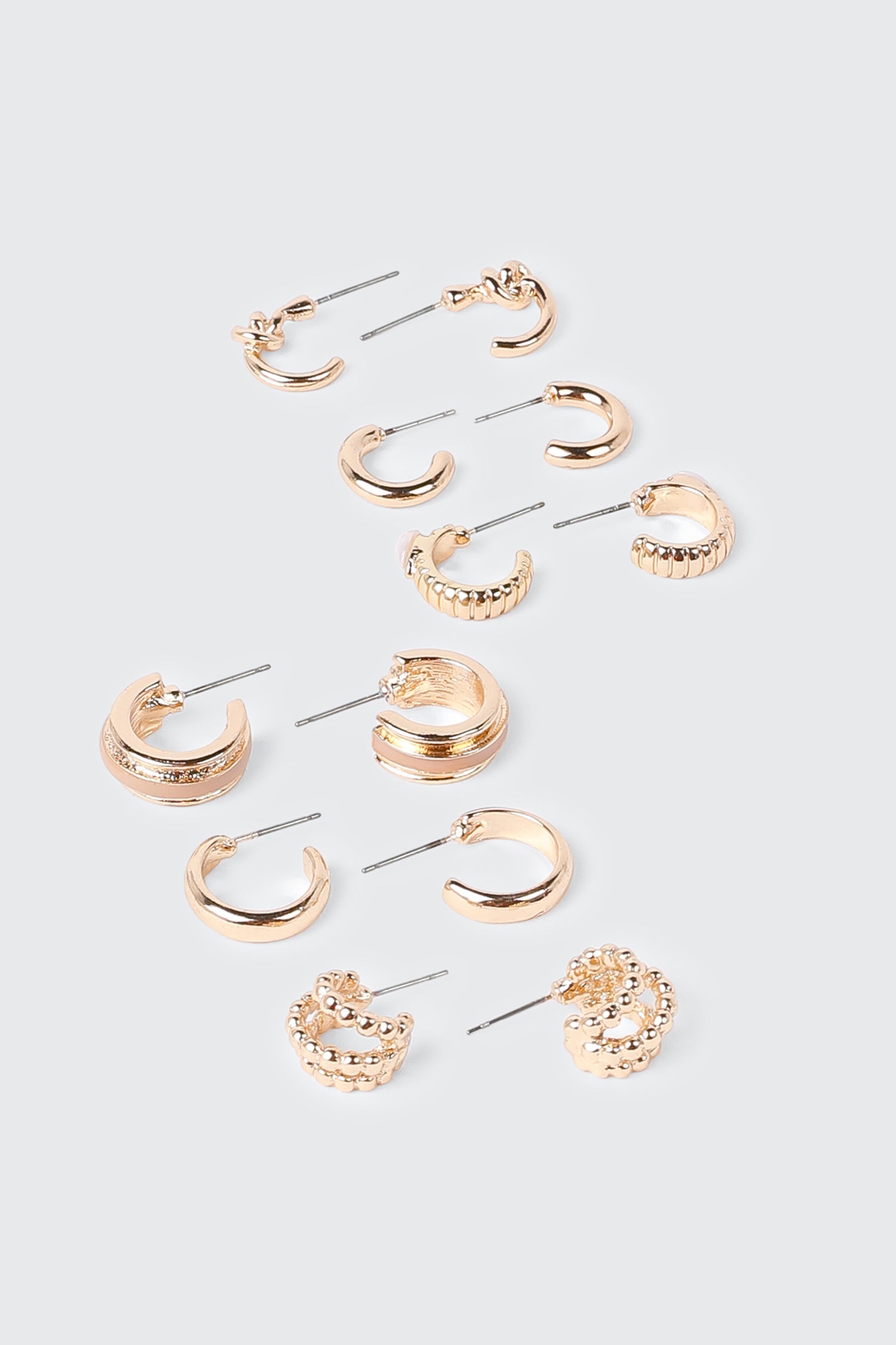 6-Pack Mini Hoop Earrings