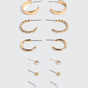 6-Pack Mixed Hoops & Studs