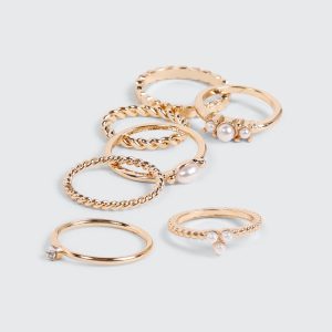 8-Pack Assorted Rings