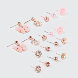 9-Pack Assorted Earrings