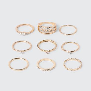9-Piece Mixed Ring Set