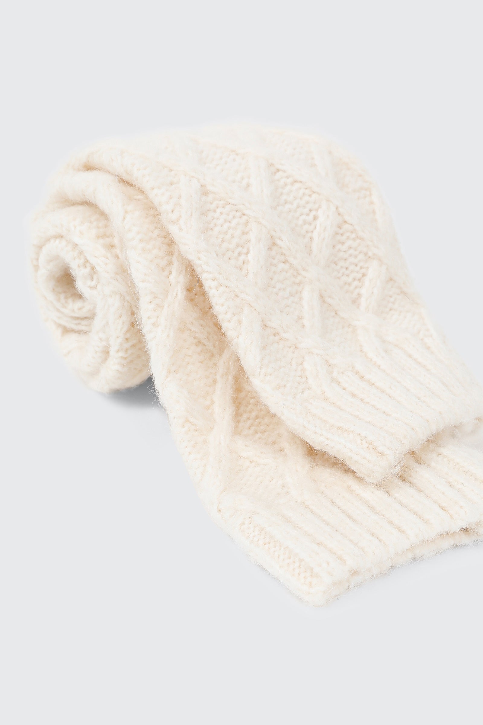 Cable Knit Boot Socks