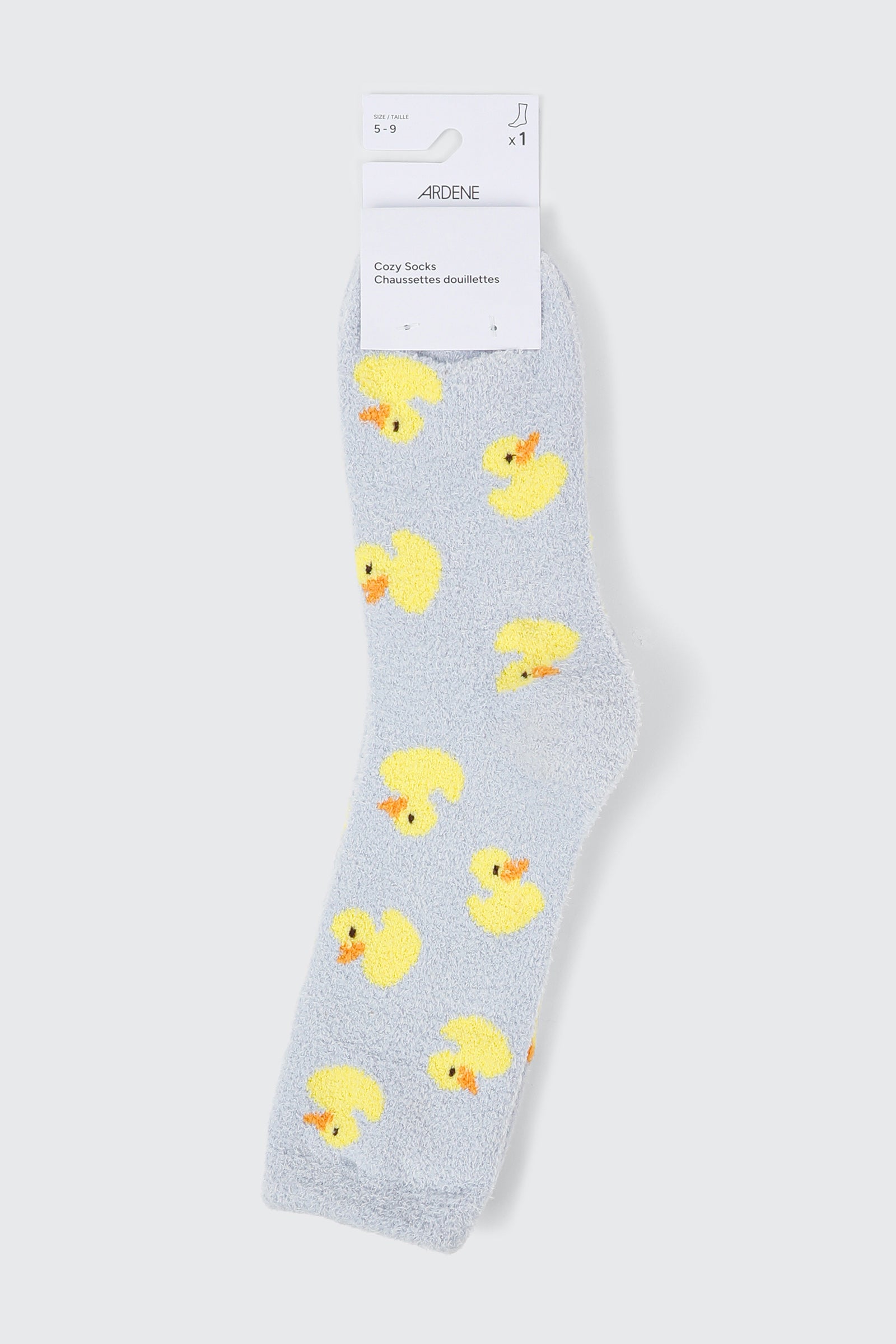 Cozy Duck Print Socks