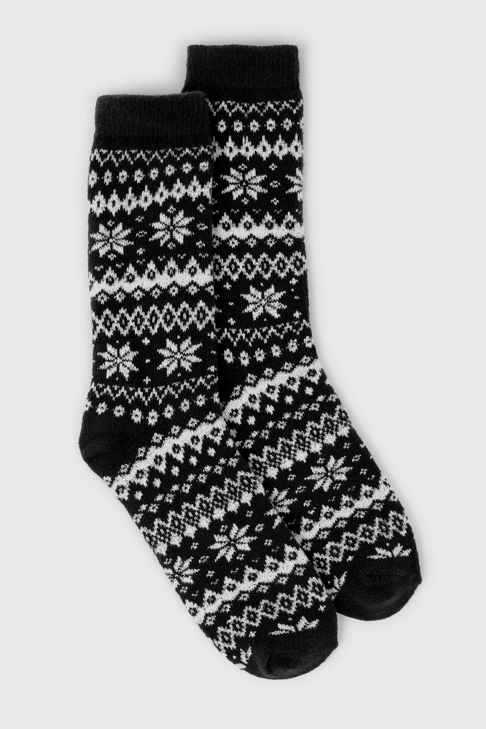 Fair Isle Boot Socks