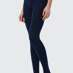 Fleece Lined Microfiber Tights