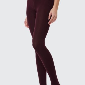 Fleece Lined Microfiber Tights