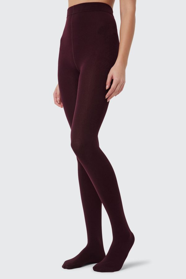 Fleece Lined Microfiber Tights