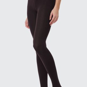 Fleece Lined Microfiber Tights