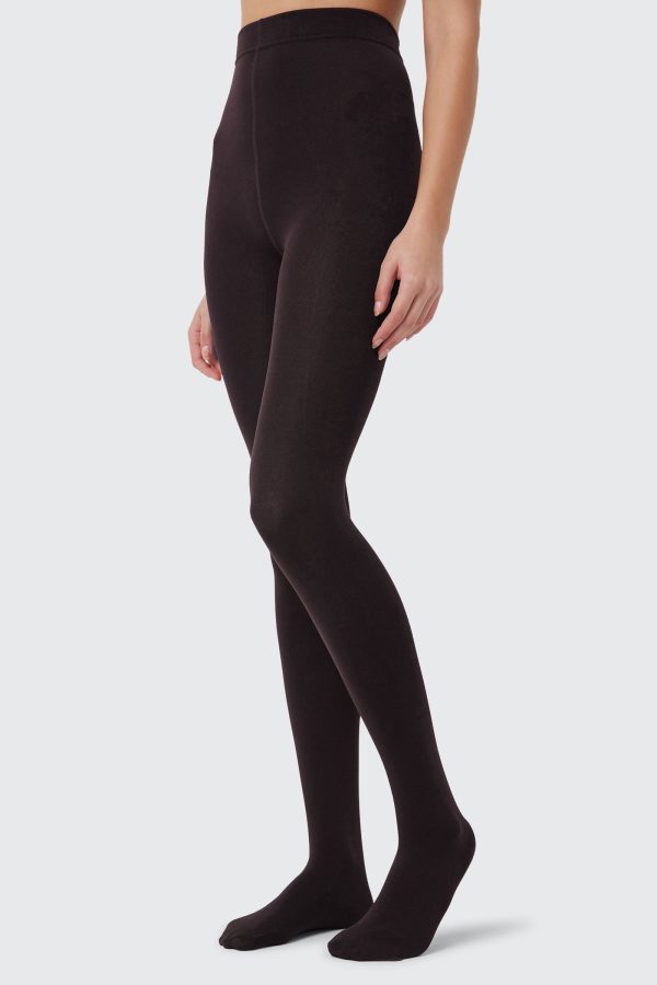 Fleece Lined Microfiber Tights