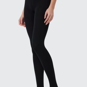 Fleece Lined Microfiber Tights
