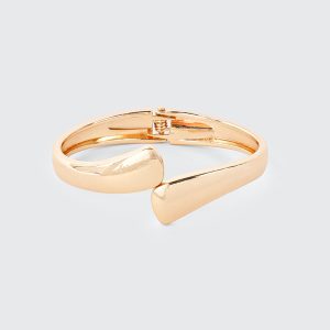 Hinged Wavy Bangle