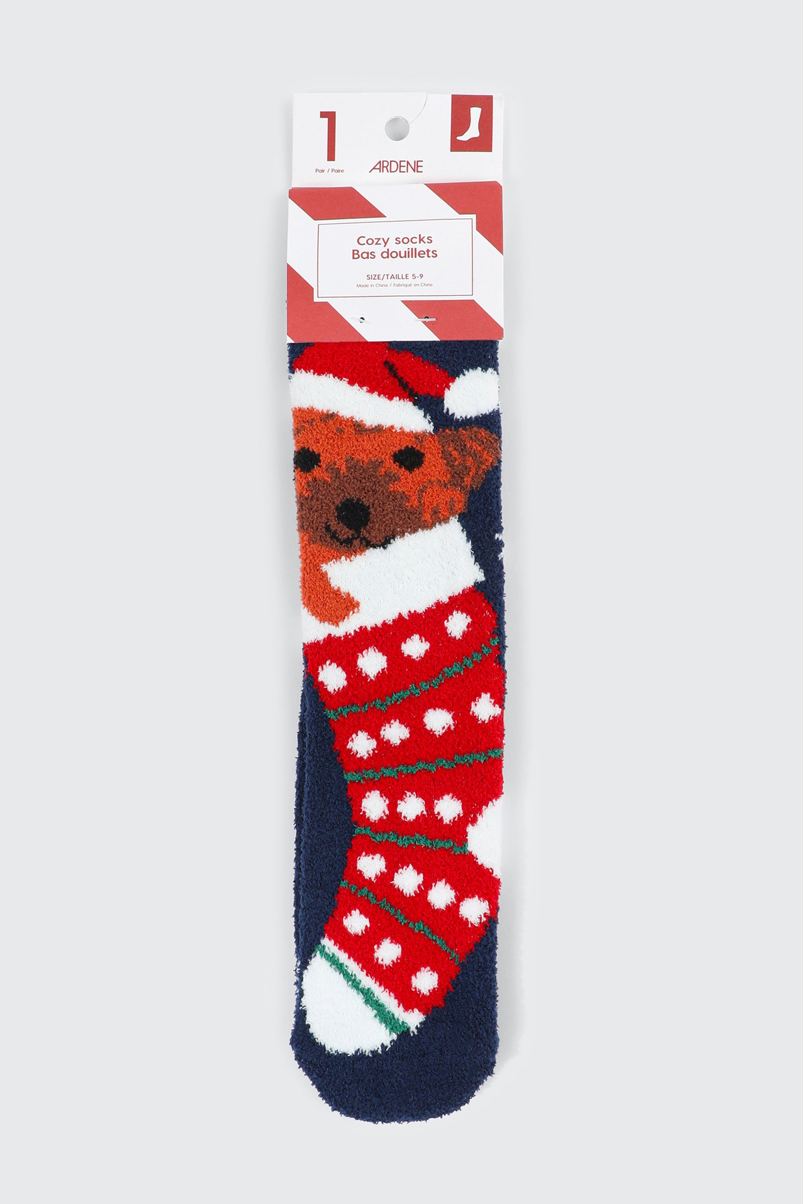 Holiday Cozy Crew Socks