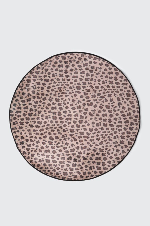 Leopard Circle Rug
