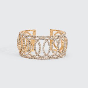 Rhinestone Loop Bangle