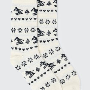 Ski Print Boot Socks
