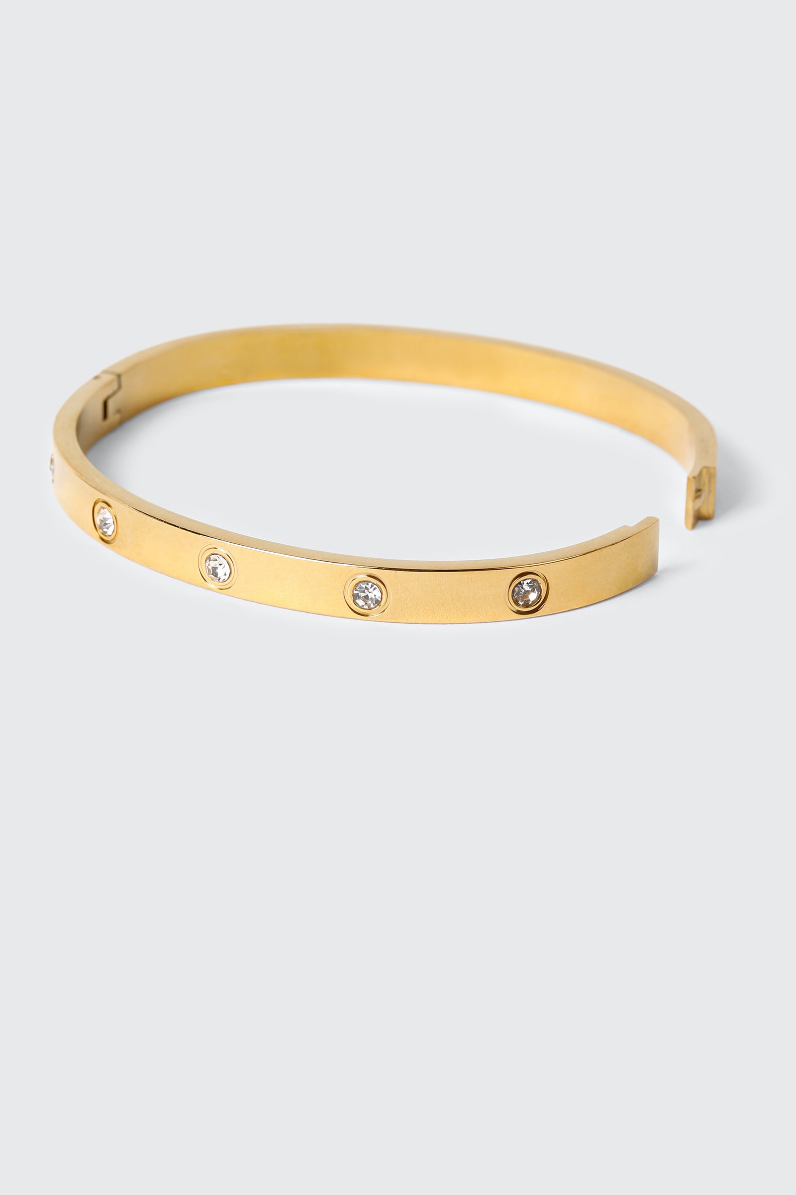 Stone Bangle Bracelet