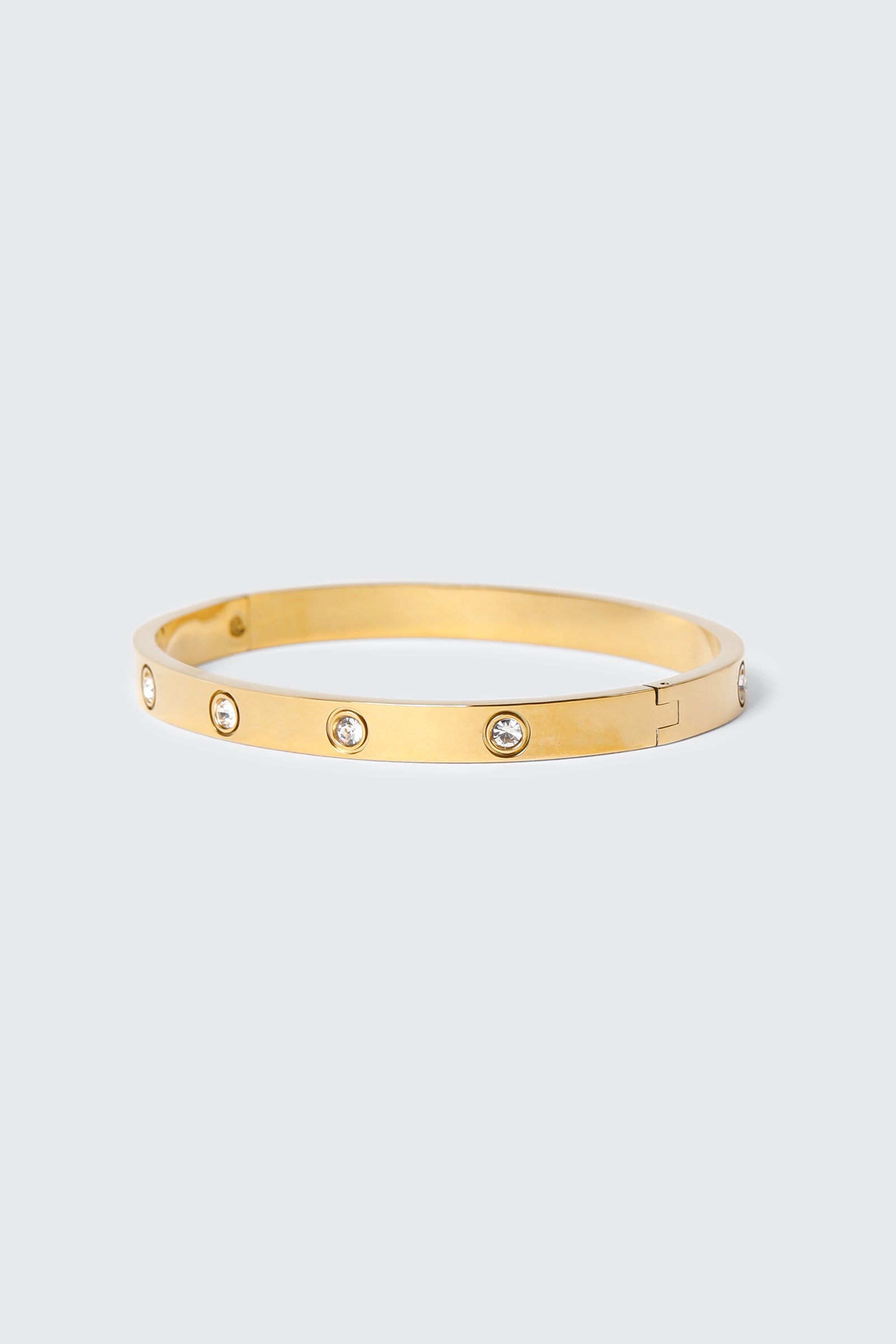 Stone Bangle Bracelet