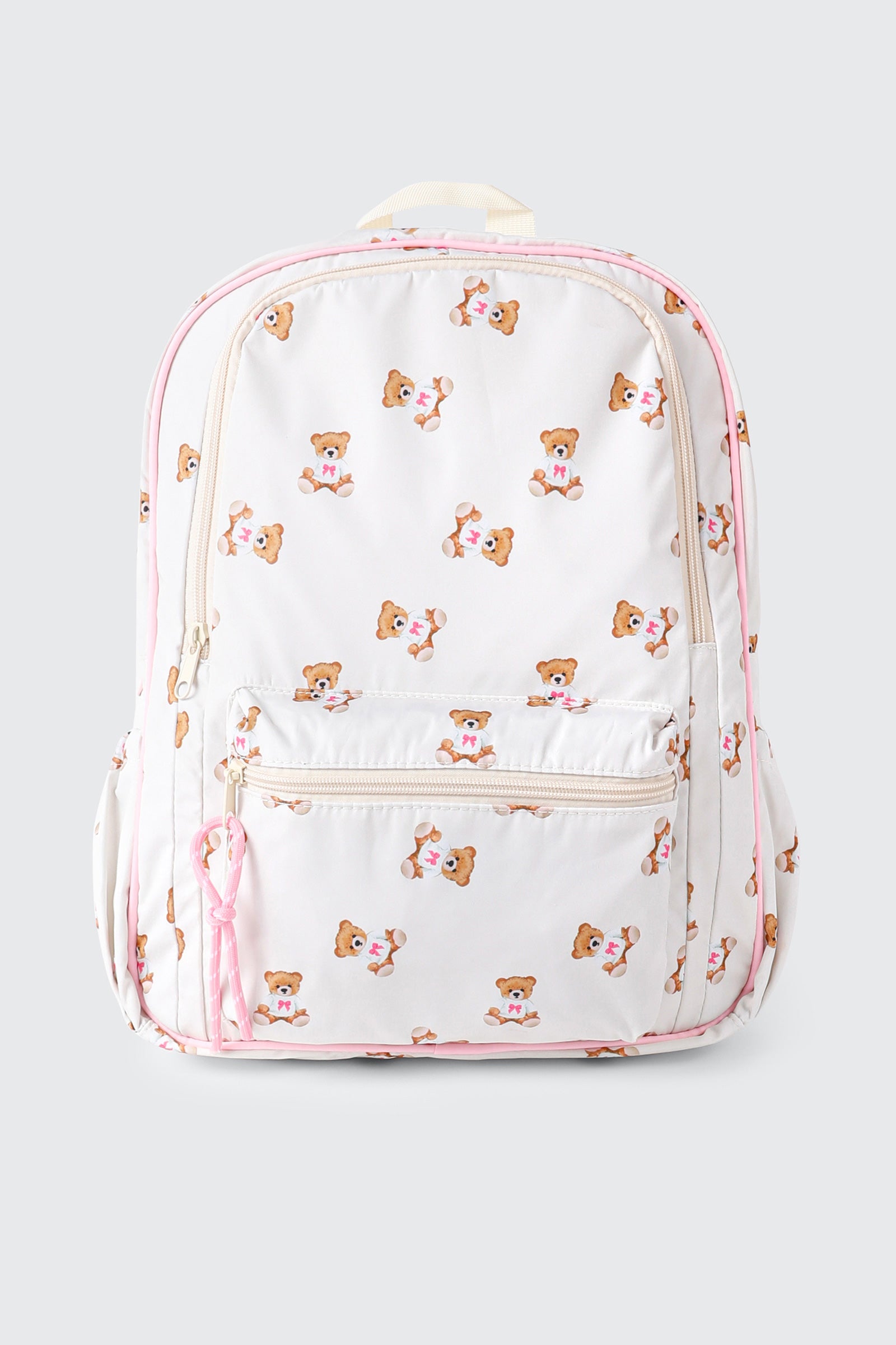 Teddy Print Backpack