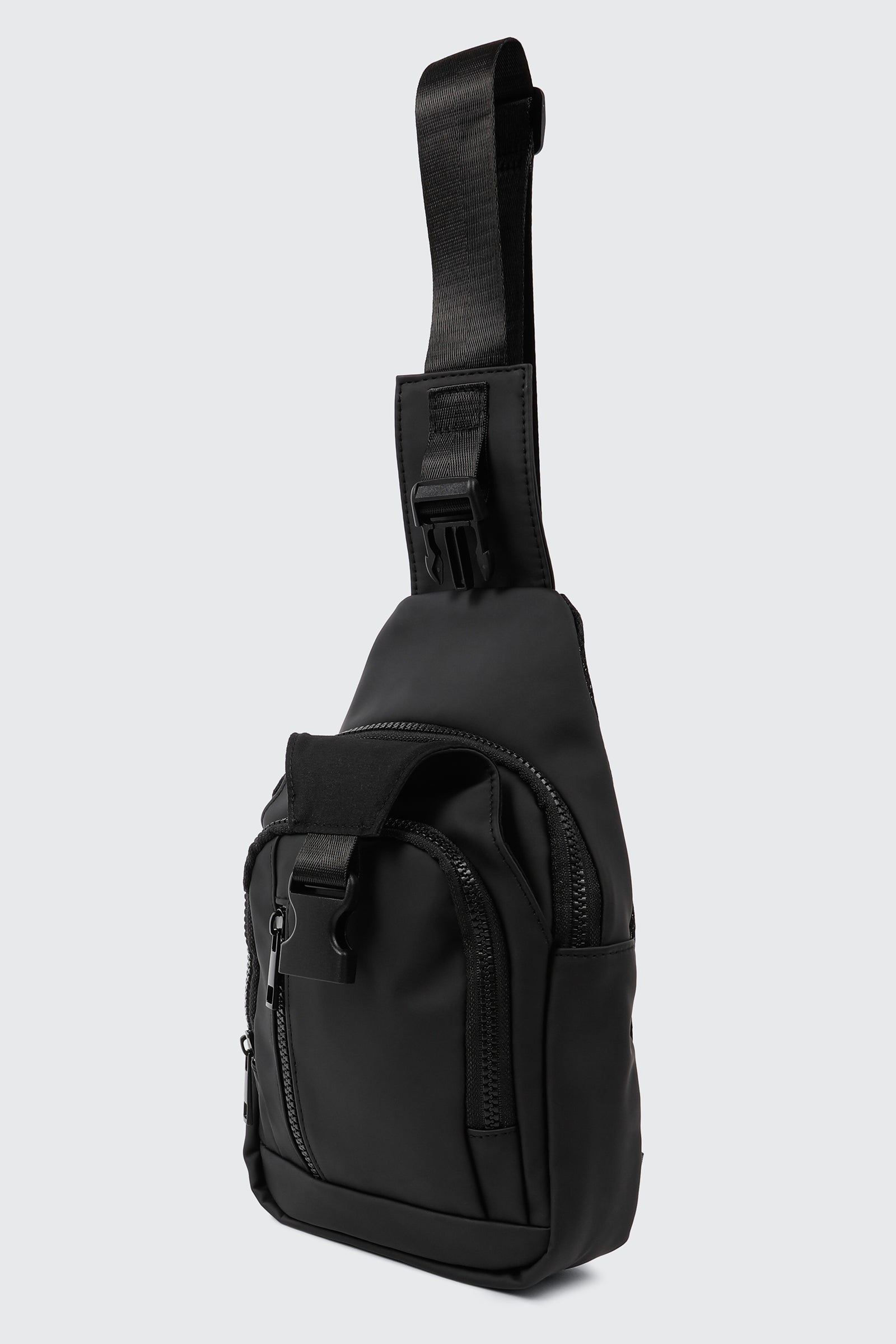 Rubberized Sling Backpack