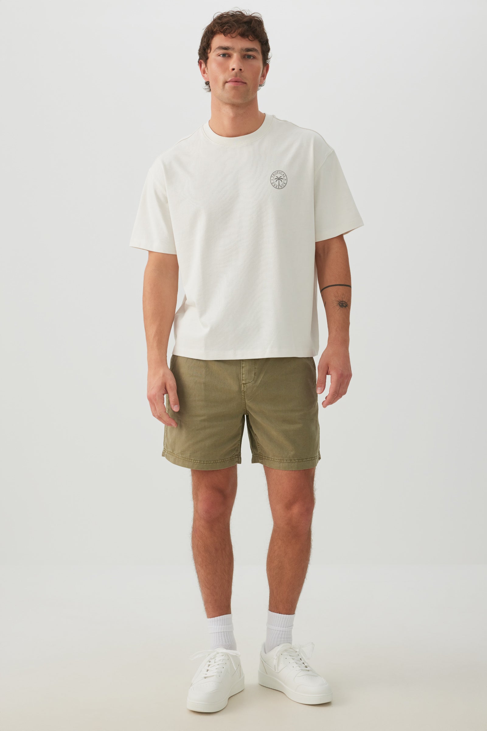 Woven Twill Short