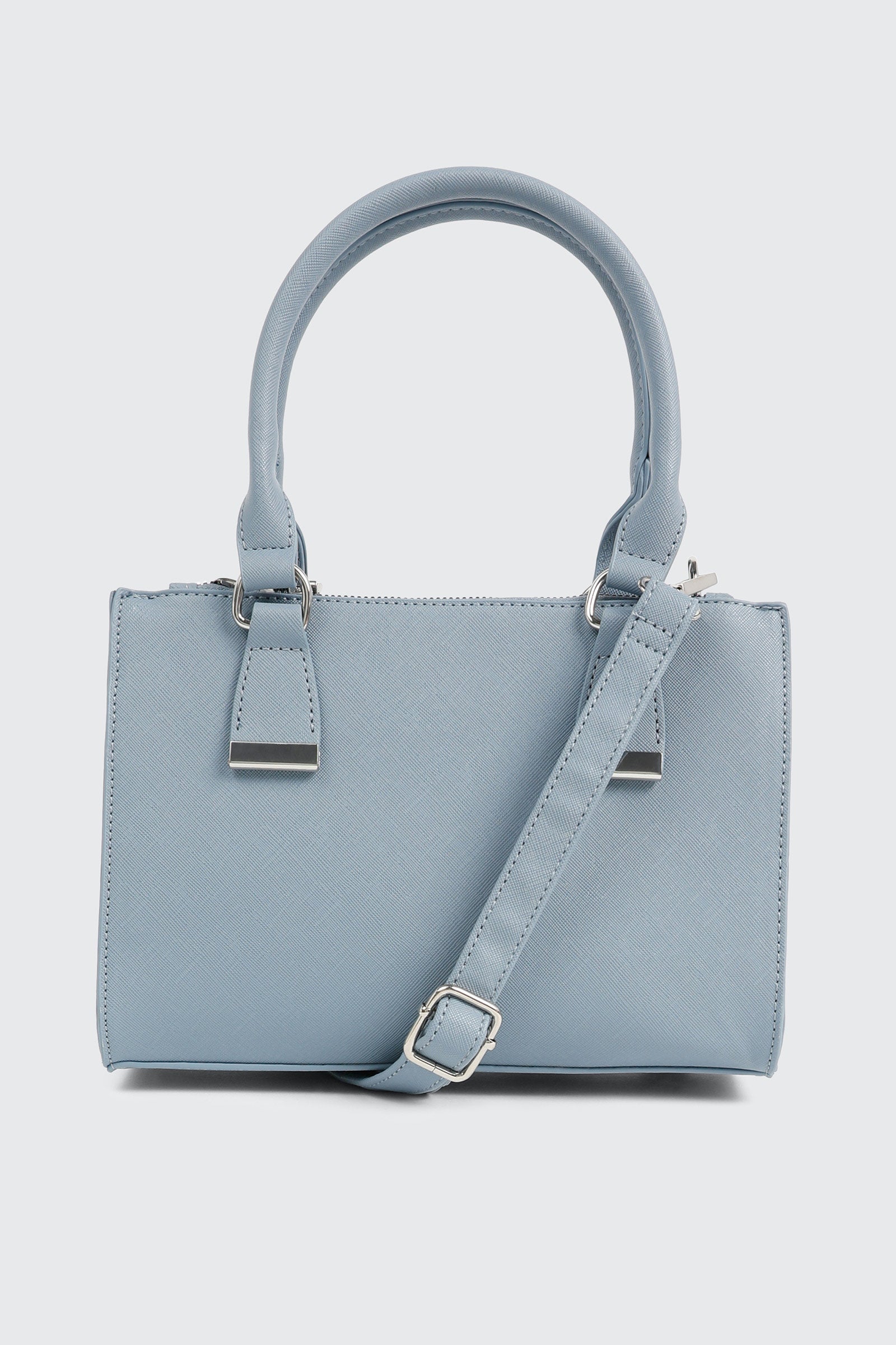 Faux Leather Mini Handbag
