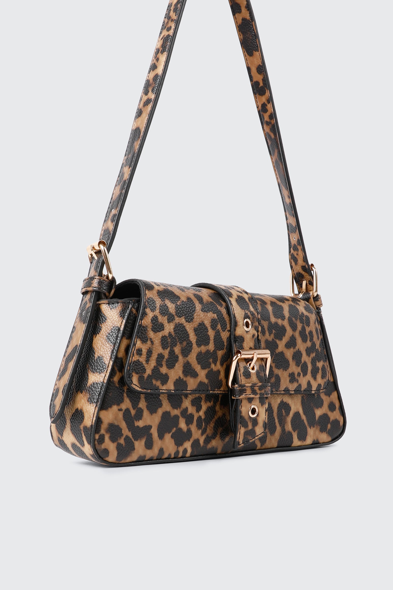 Leopard Print Shoulder Bag