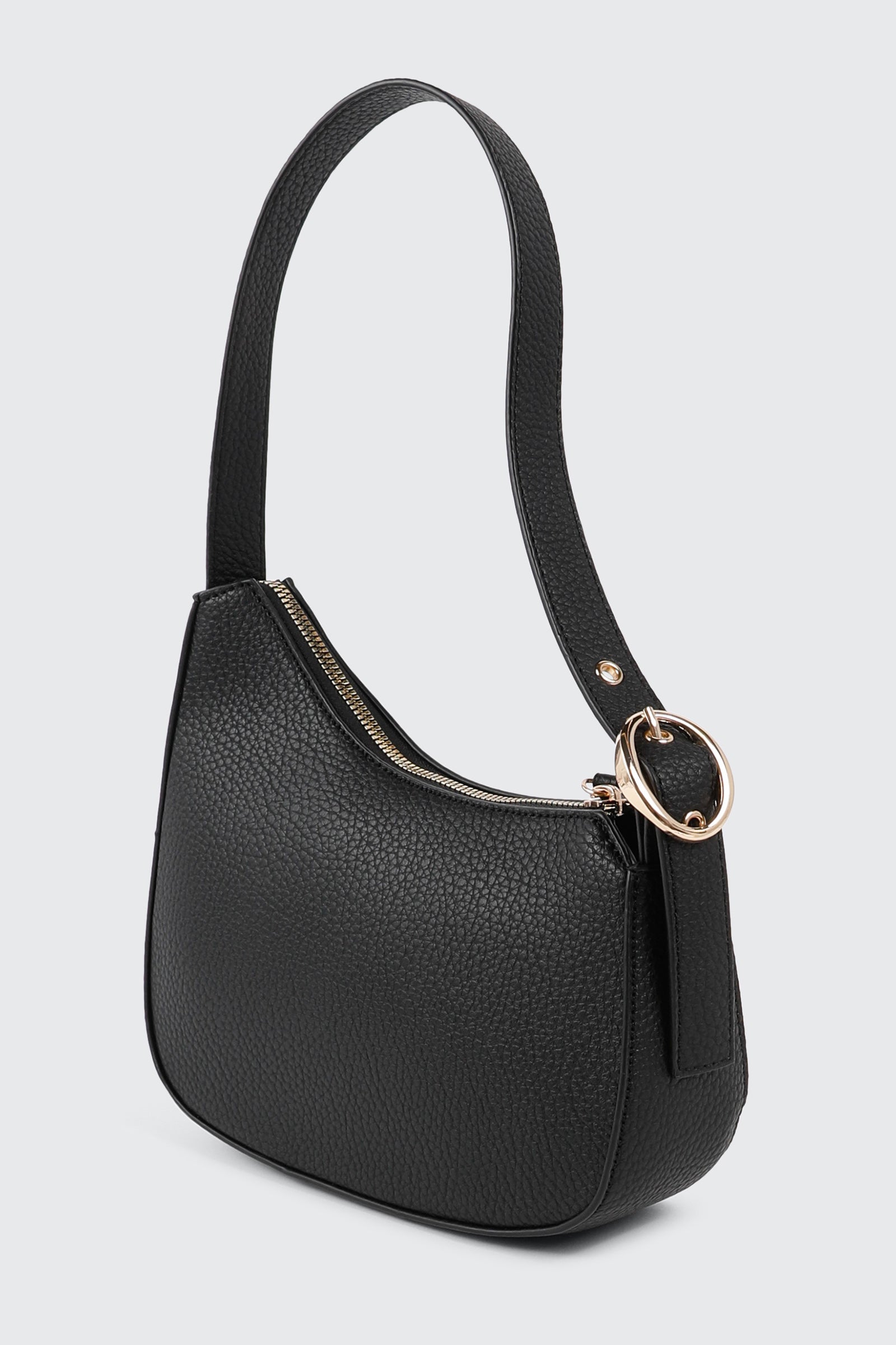 Pebbled Shoulder Bag