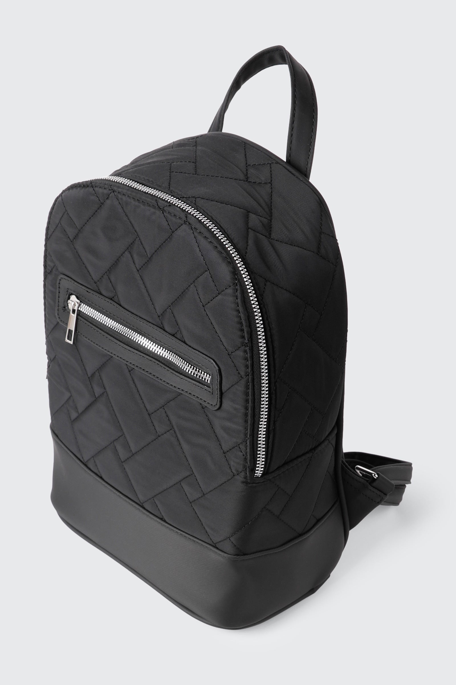 Quilted Nylon Backpack