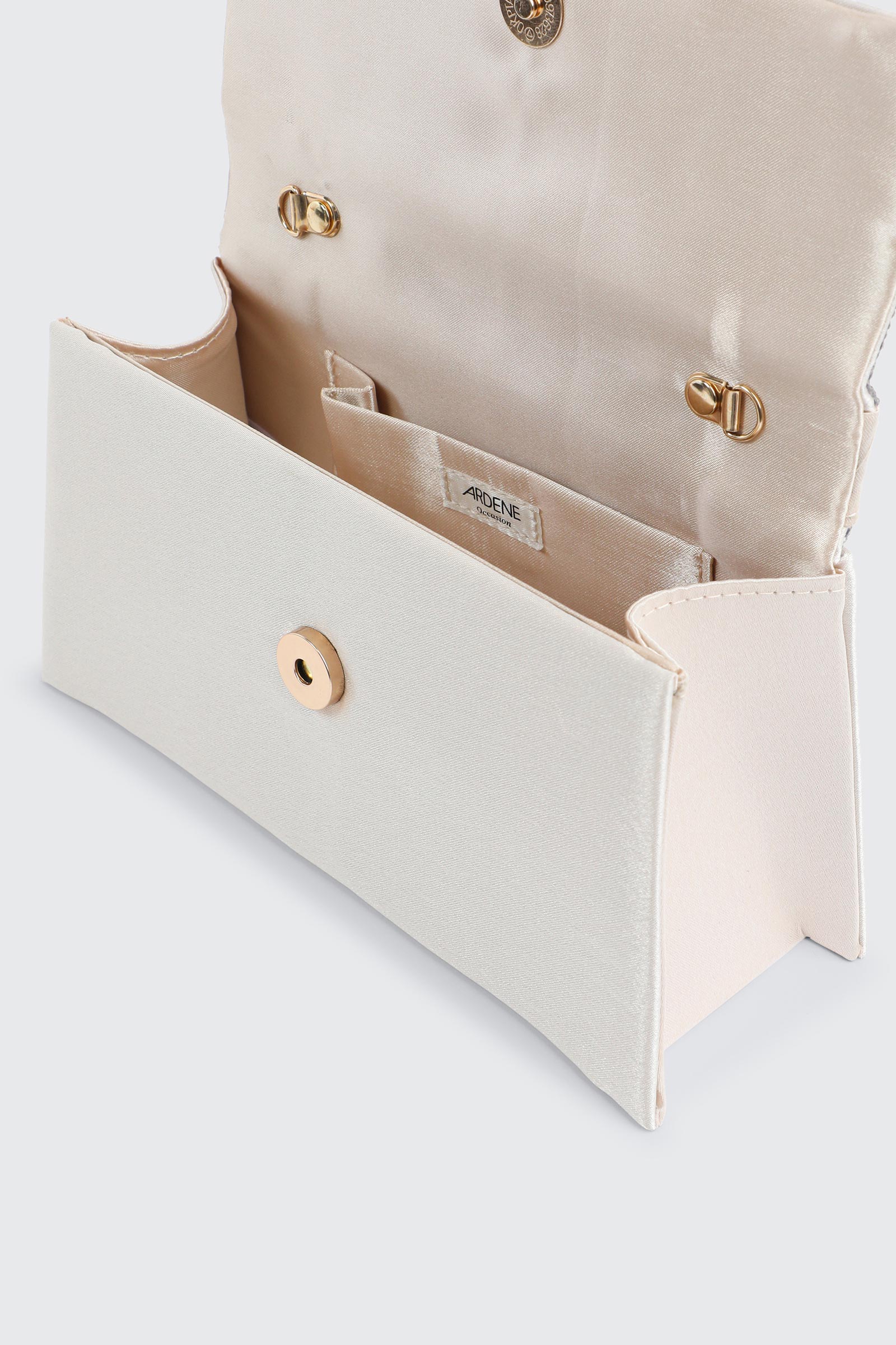 Rhinestone Flap Evening bag