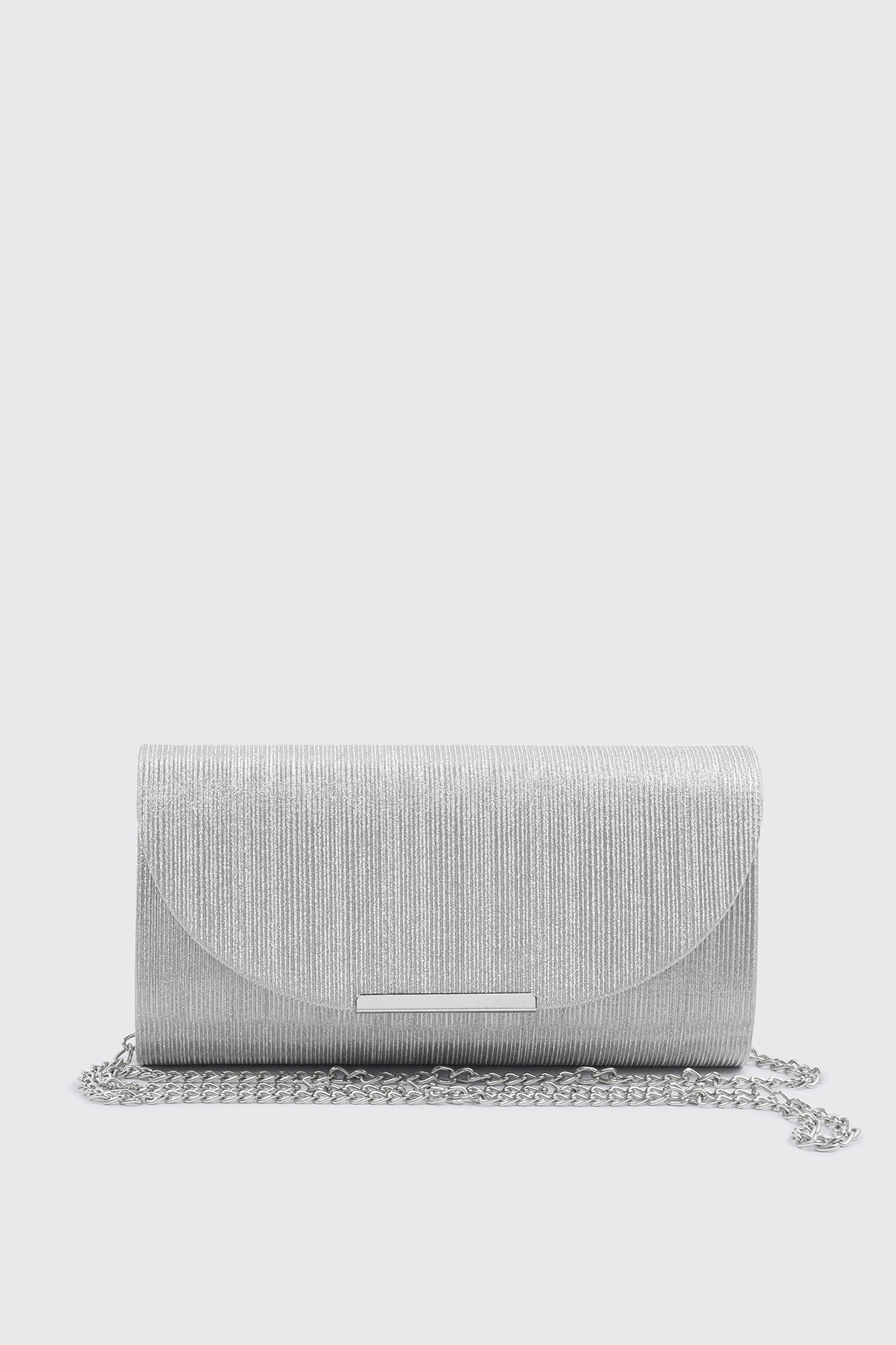 Shiny Envelope Clutch