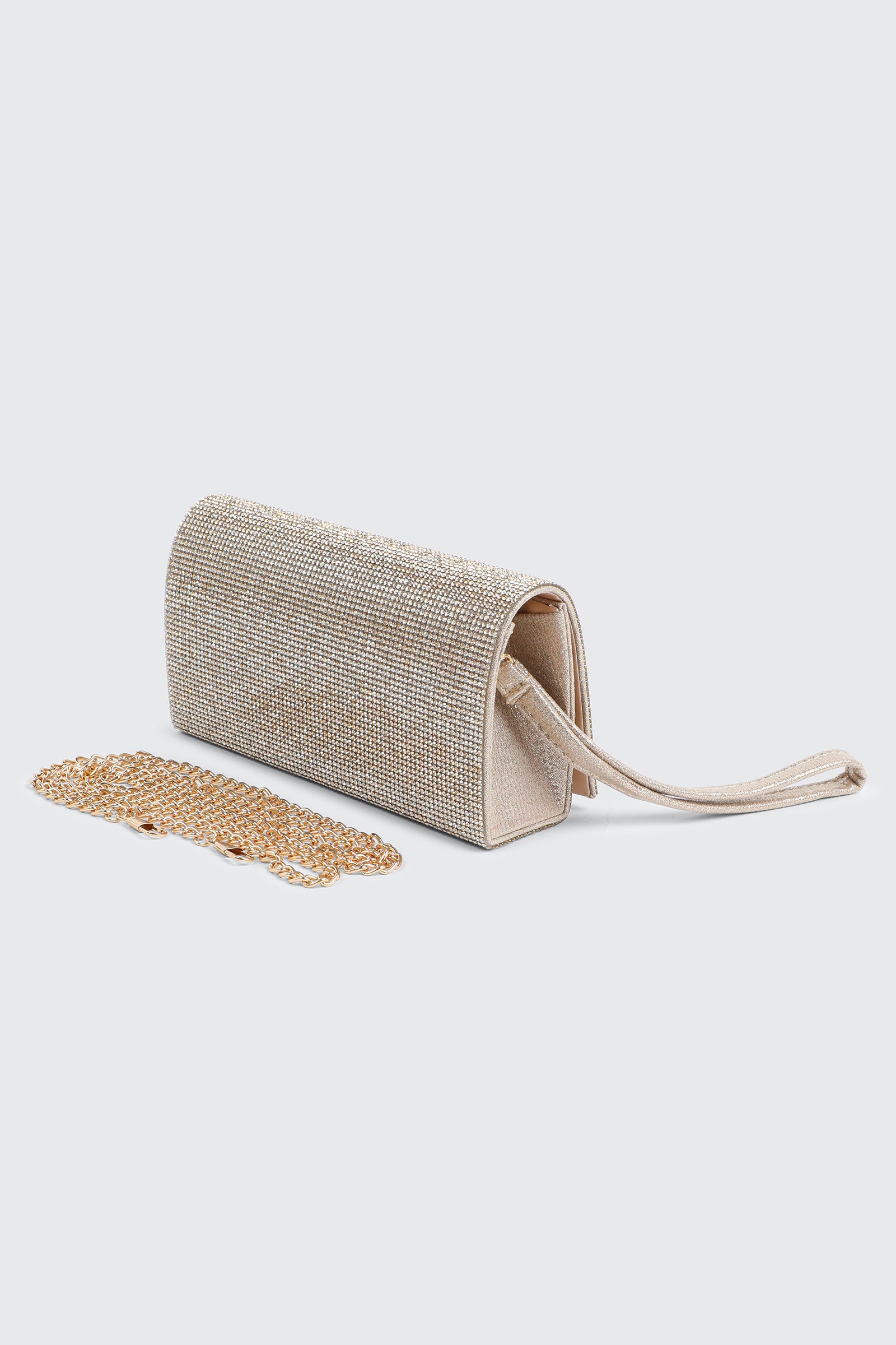 Shiny Envelope Clutch