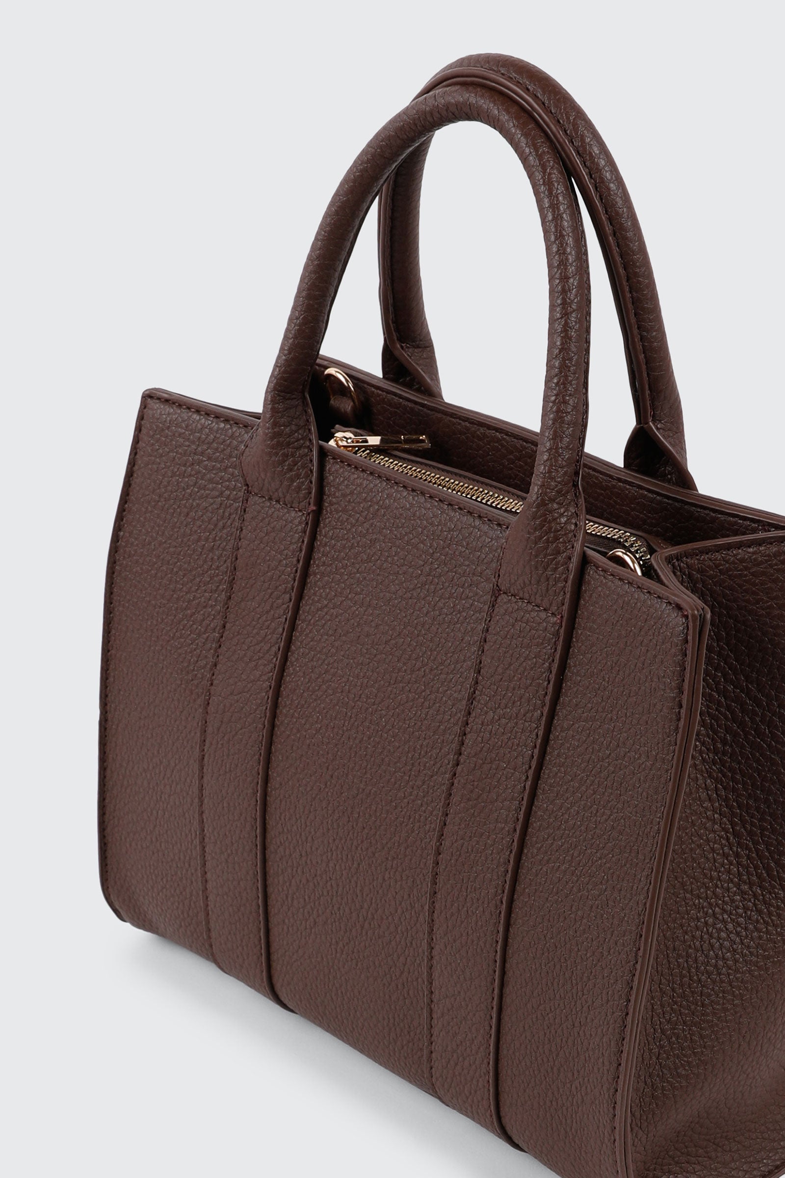Two-Tone Small Tote