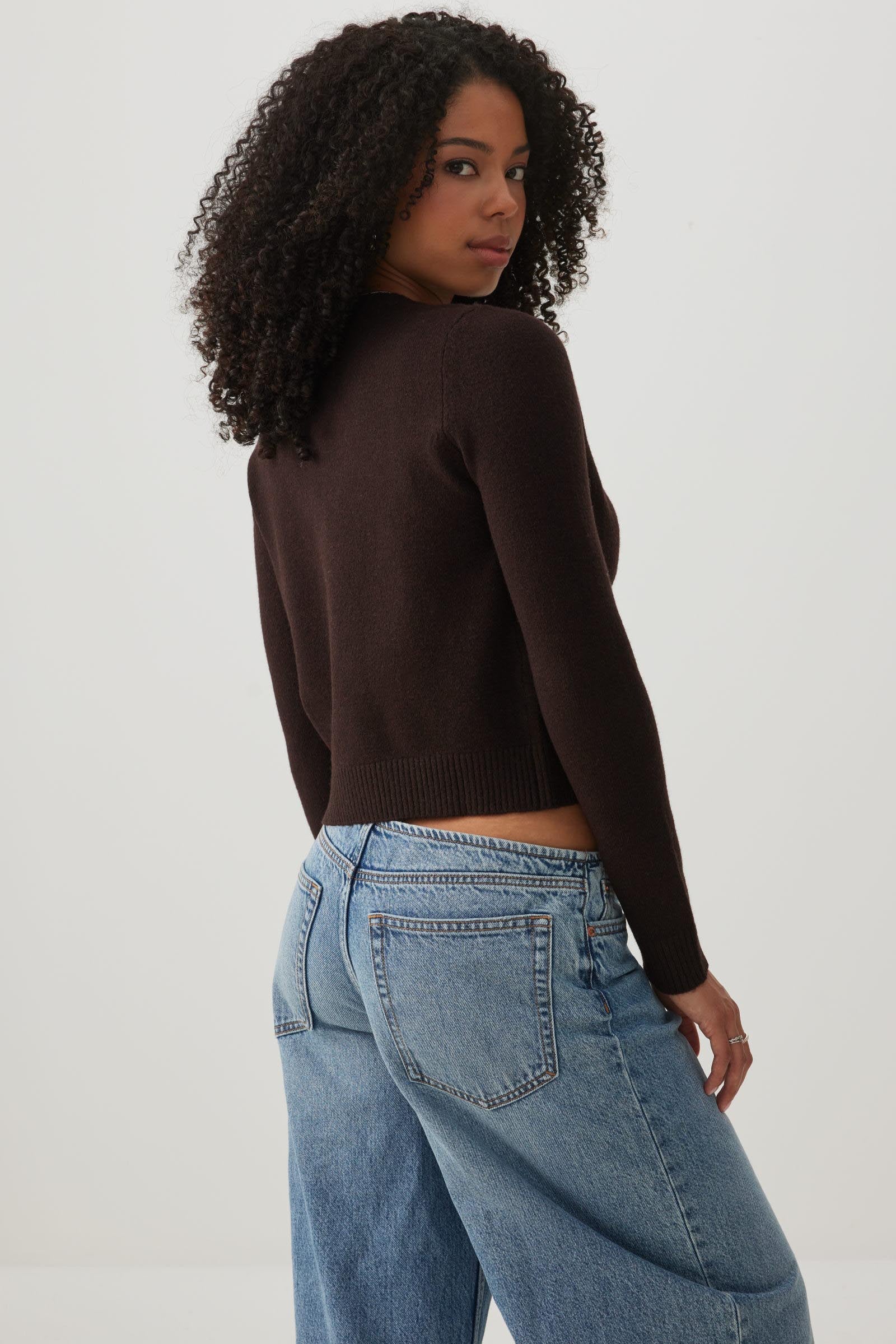 Button Front Cardigan