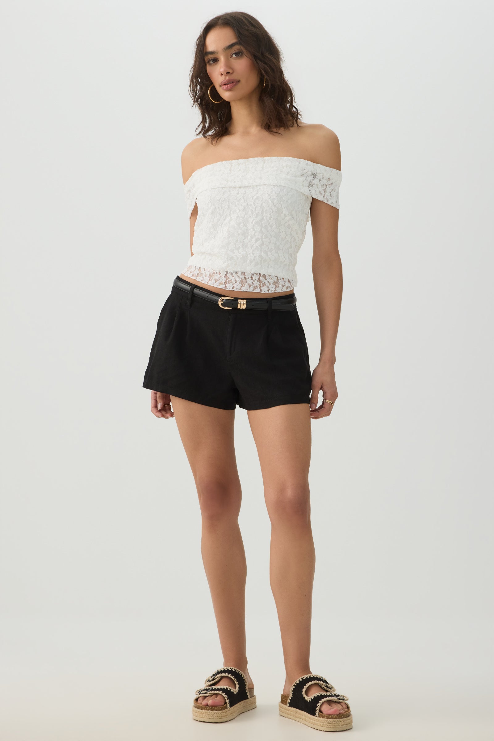 Off Shoulder Lace Top