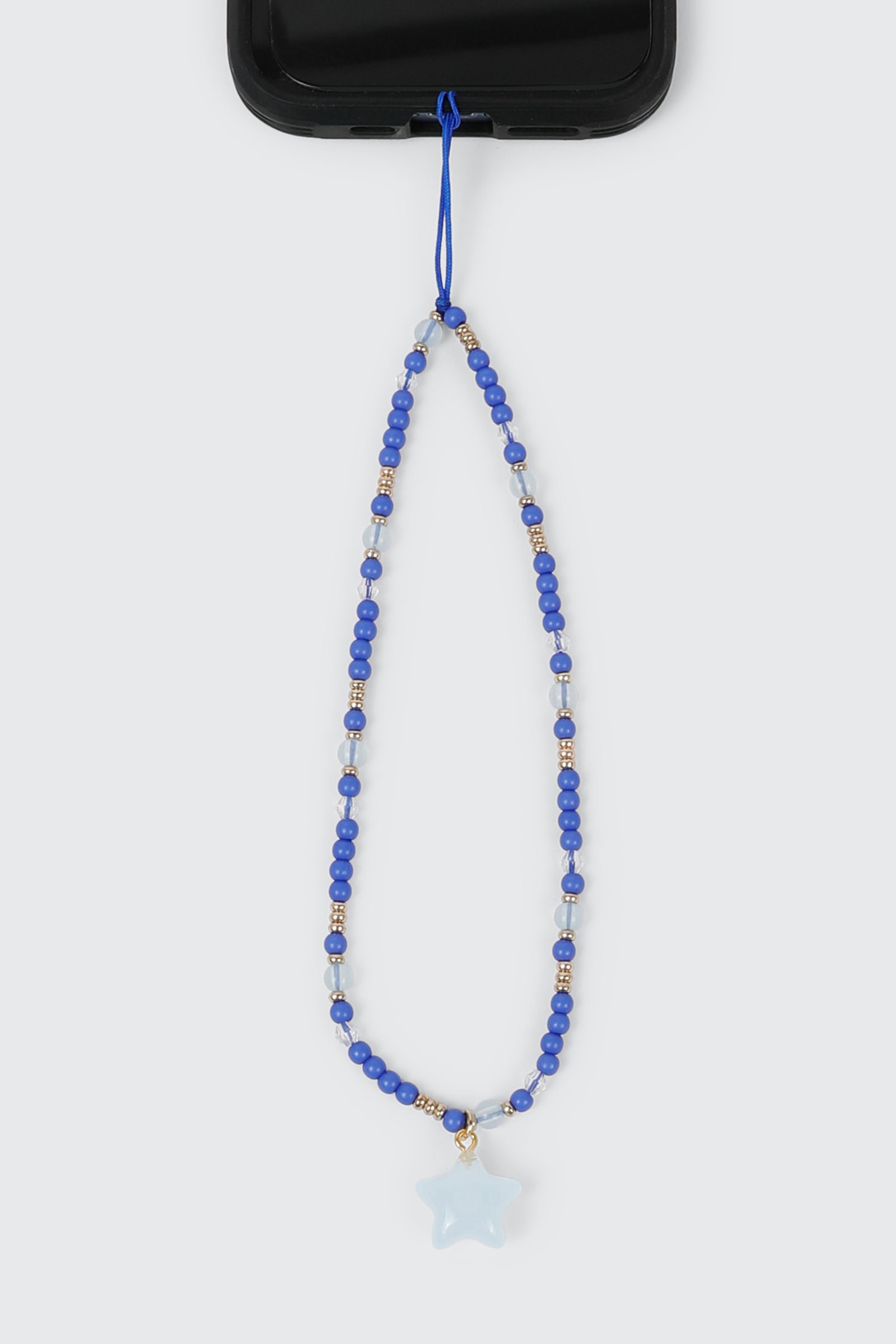 Beaded Star Phone Charm