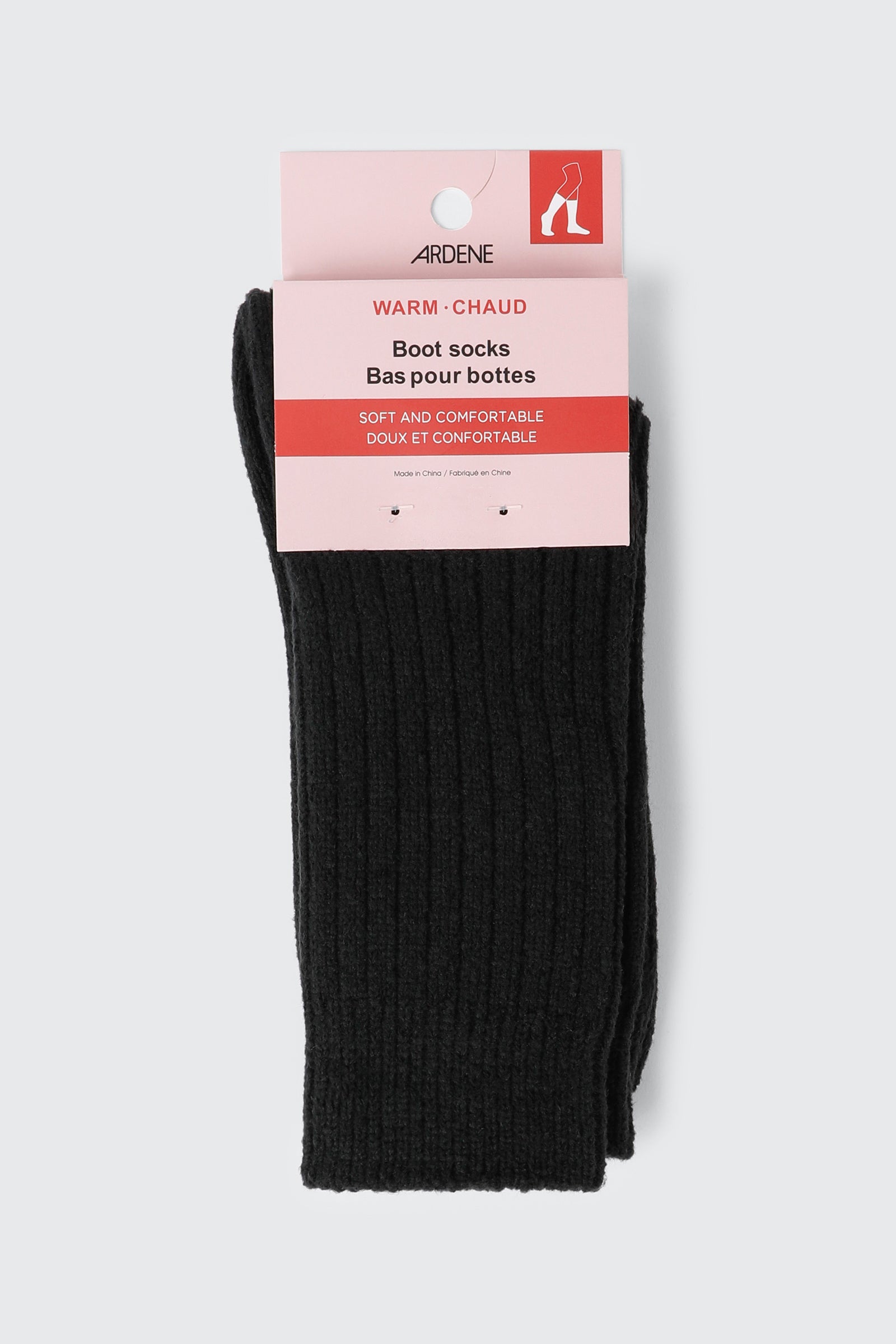 Chunky Rib Boot Socks