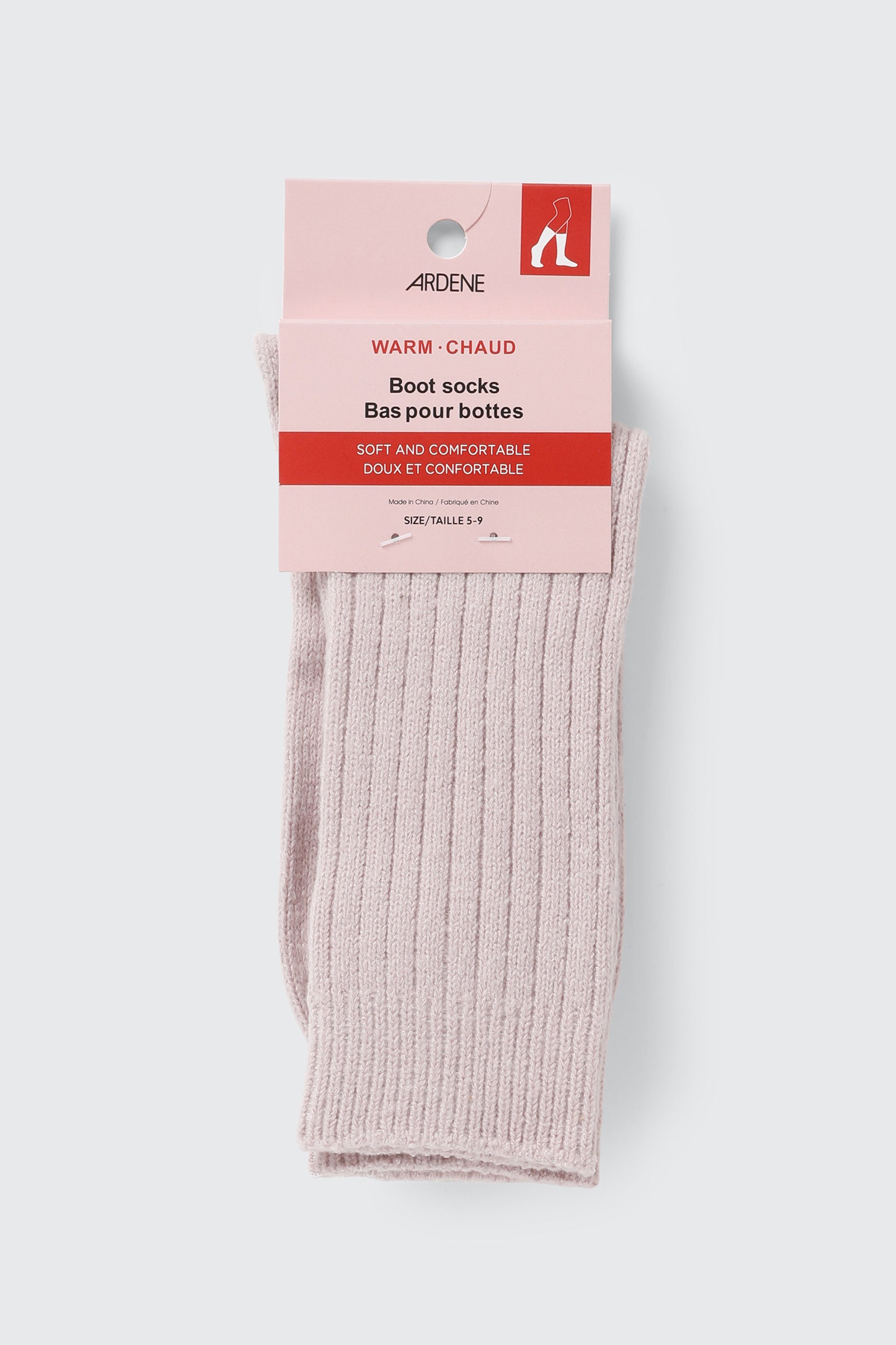 Chunky Rib Boot Socks