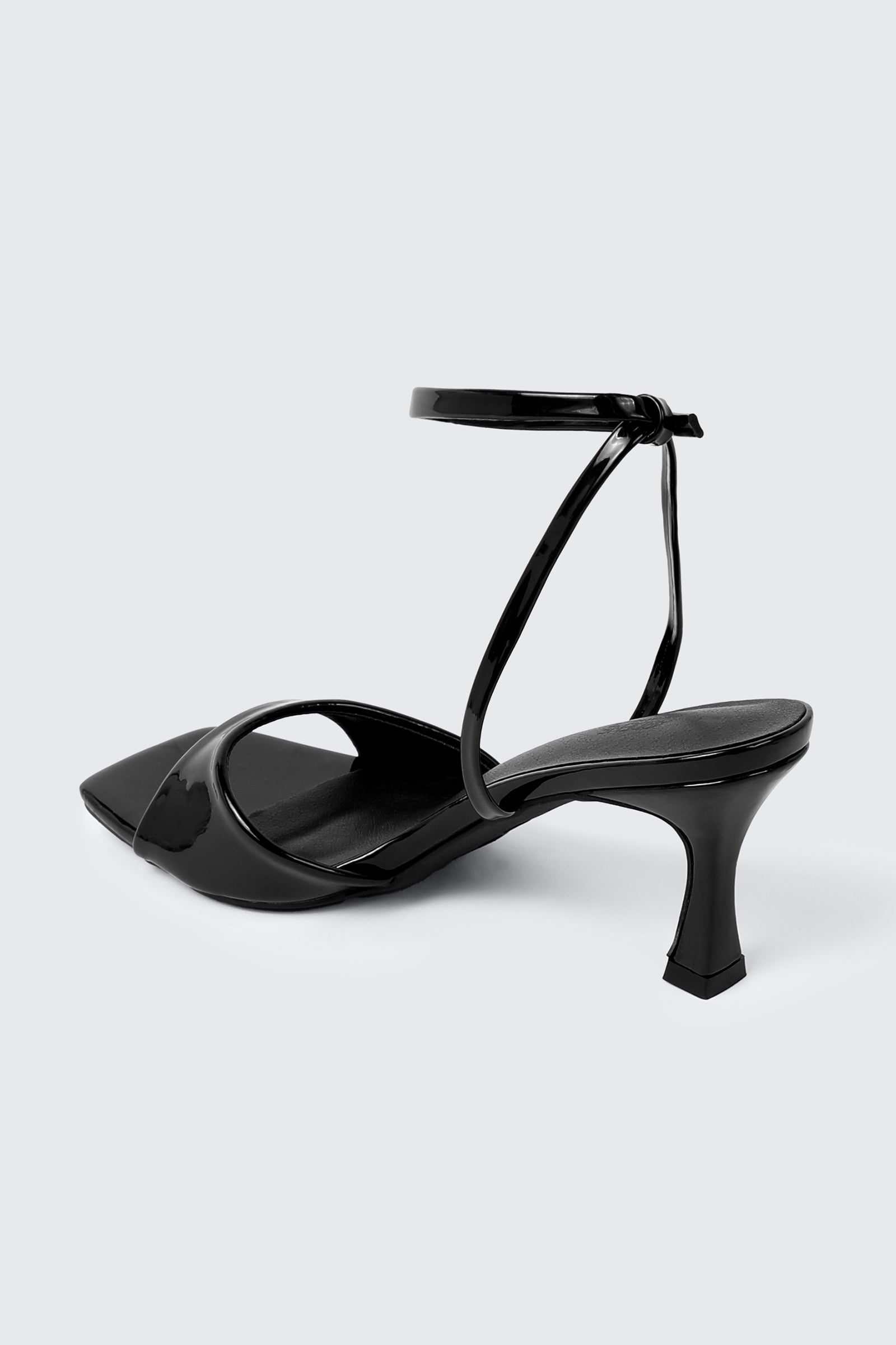 Flared Heel Sandals
