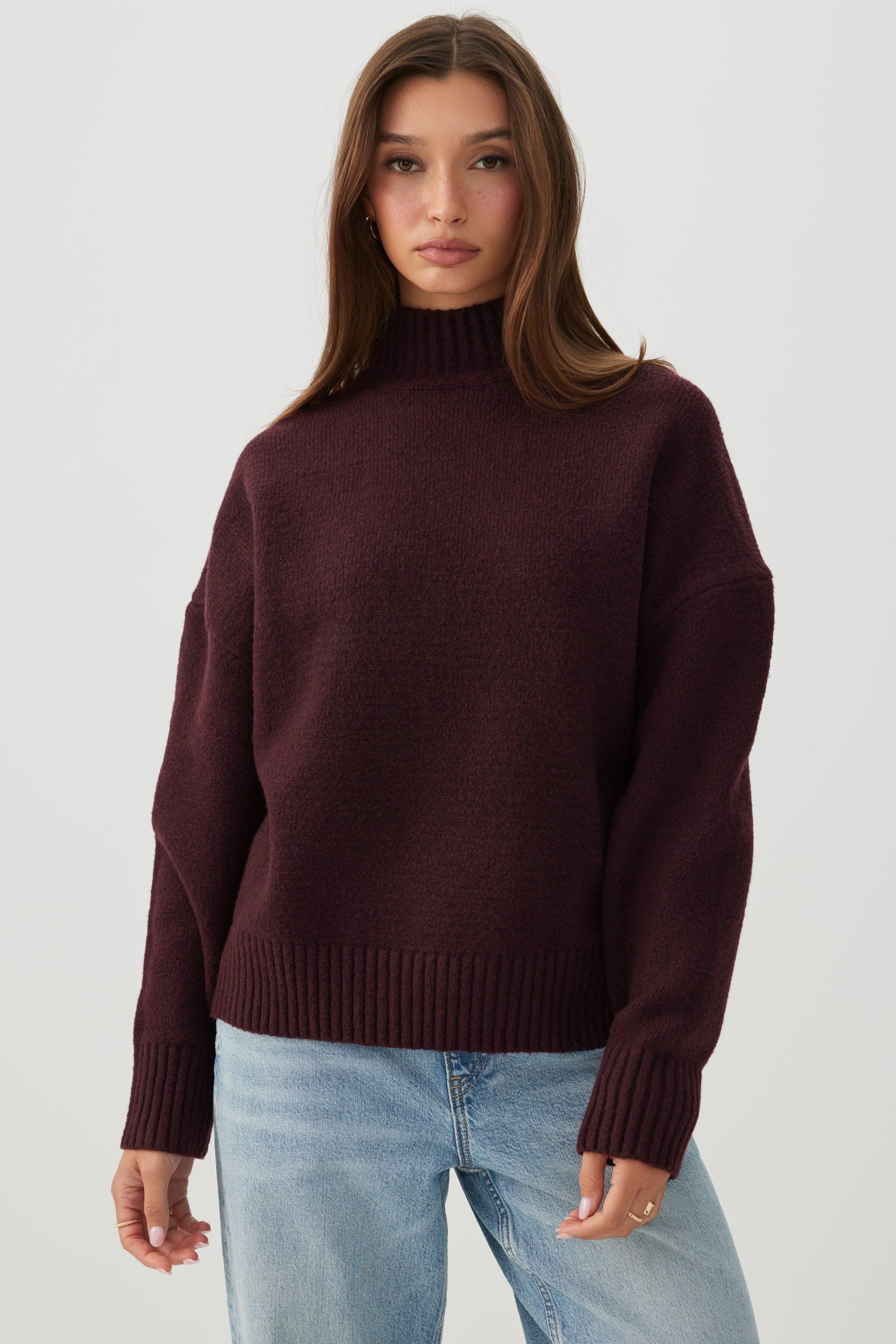 Mock Neck Sweater
