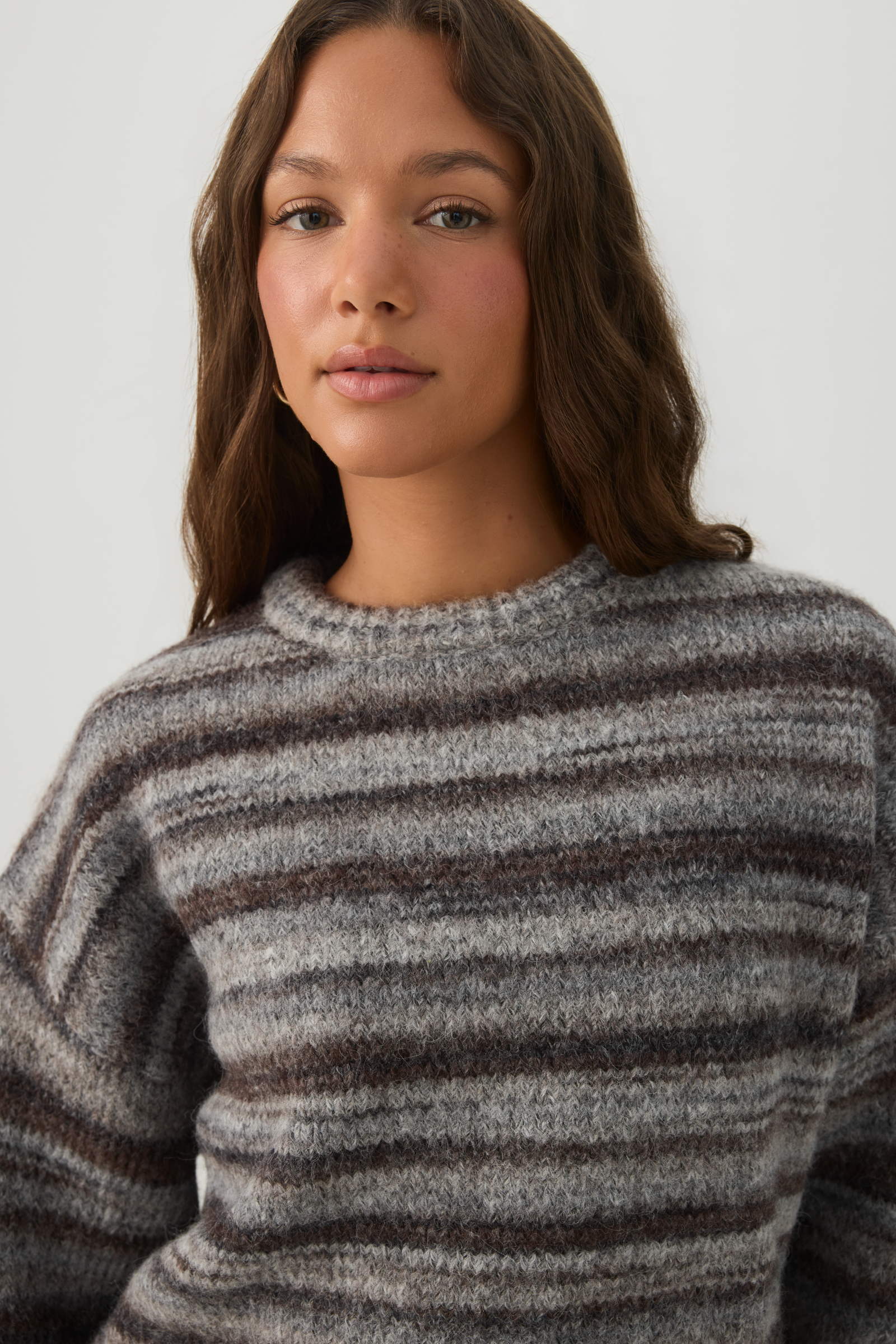 Oversized Striped Sweater