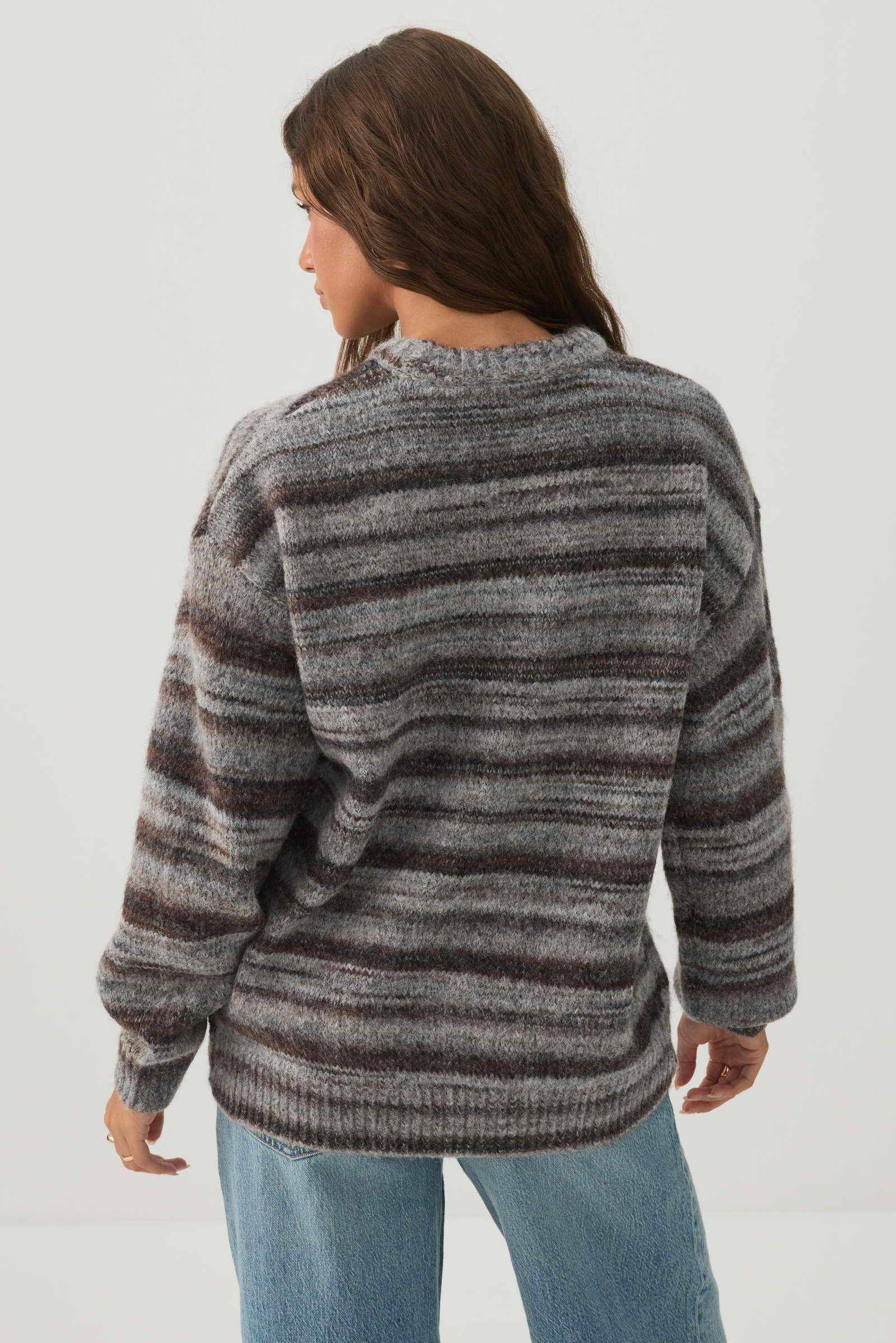 Oversized Striped Sweater