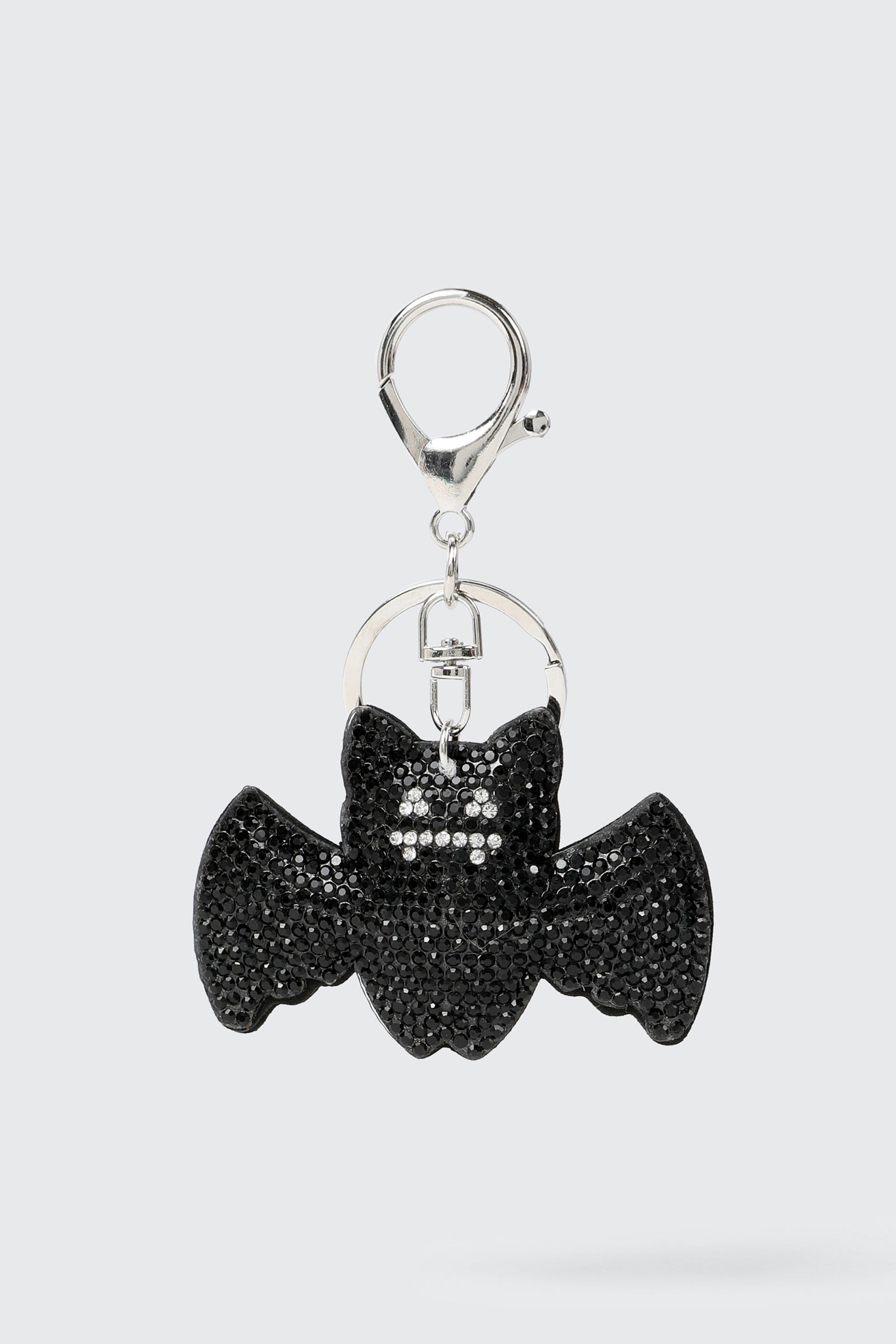 Rhinestone Bat Keychain